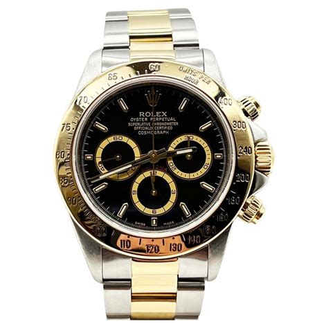 rolex daytona schwarzes zifferblatt